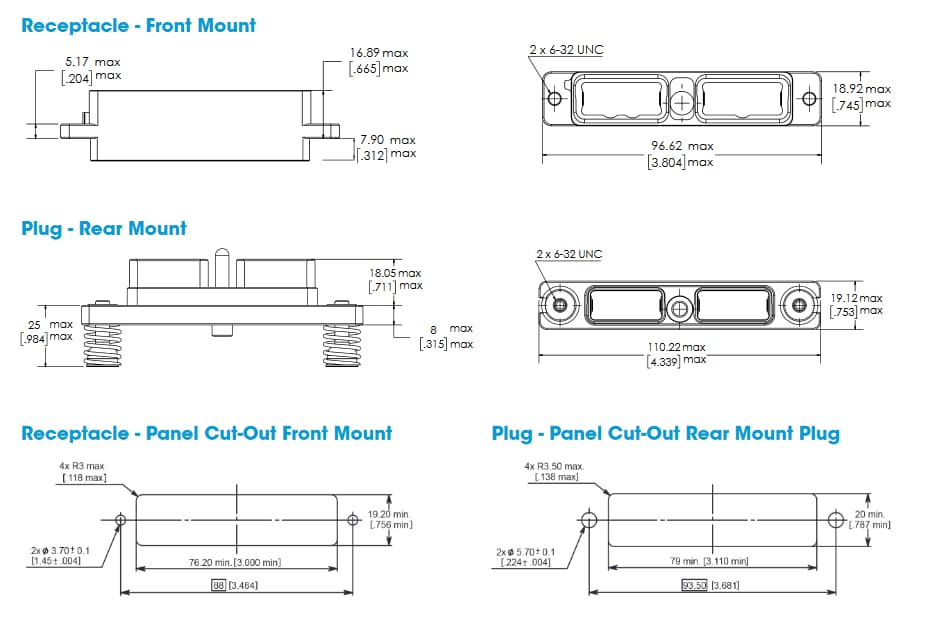 Mechanical Drawing - ROHM Semiconductor CSL090x Series High Brightness Lens Type LEDs
