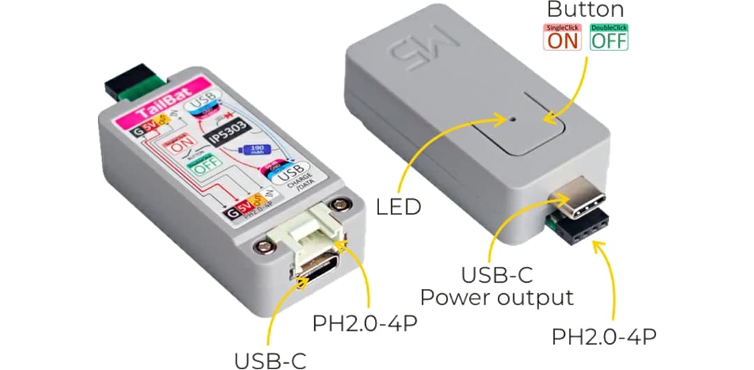 M5Stack ATOM TailBat