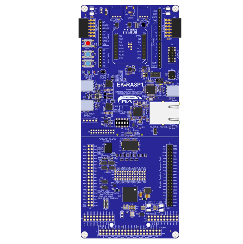 Location Circuit - Renesas Electronics EK-RA8P1 Evaluation Kit